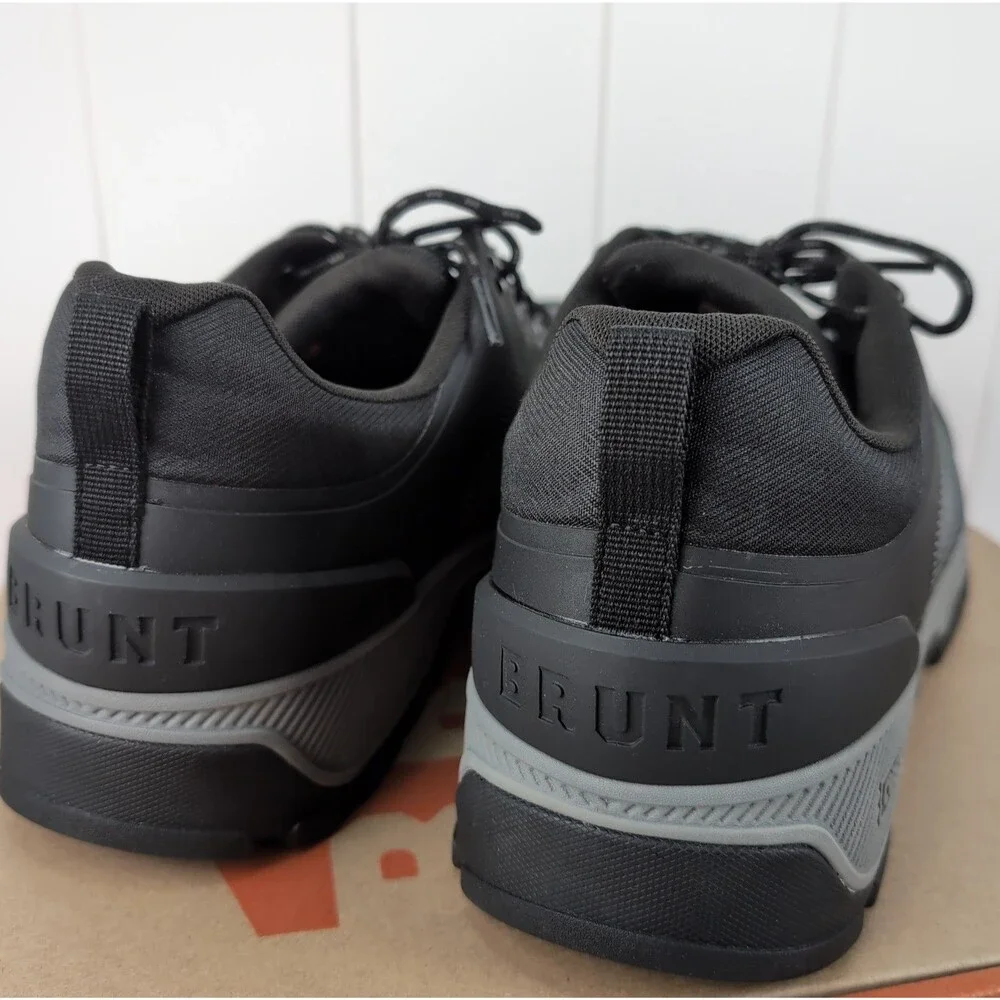 Brunt Ryng Low 4” Comp Toe Shoes Men's Size 13 Black Waterproof Slip Resistant